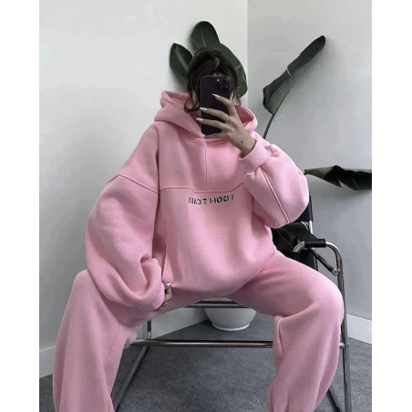 Trening dama bumbac vatuit Don’t care 3933