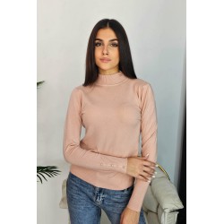 Pulover dama moale cu perle si strasuri 308