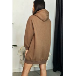 Rochie dama vatuita cu gluga 1400