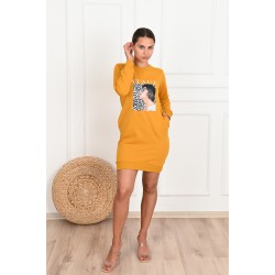 Rochie dama cu imprimeu Staue 5111