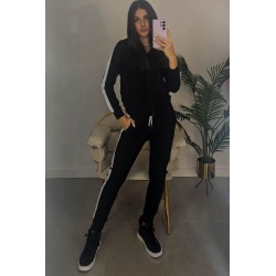 Trening dama bumbac cu dunga laterala 3880