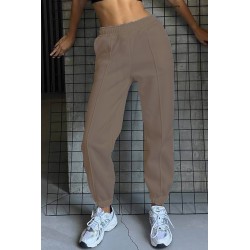 Pantalon vatuit dama bumbac uni 6231-24