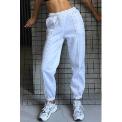 Pantalon vatuit dama bumbac uni 6231-24