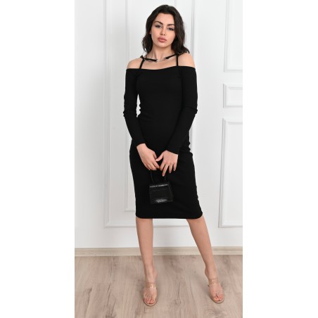 Rochie dama tetra cu lant 5038