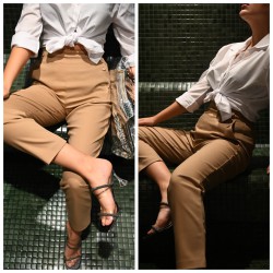 Pantalon dama casual cu nasturi 6230