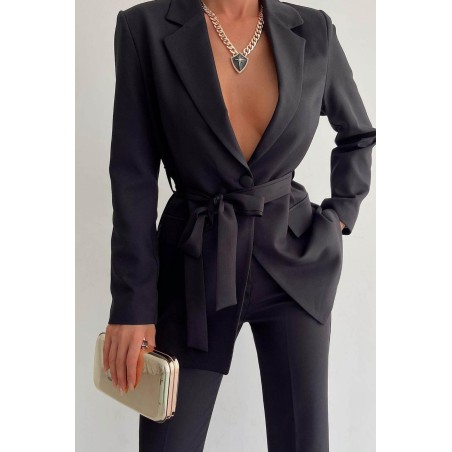 Compleu dama casual cu cordon 9000