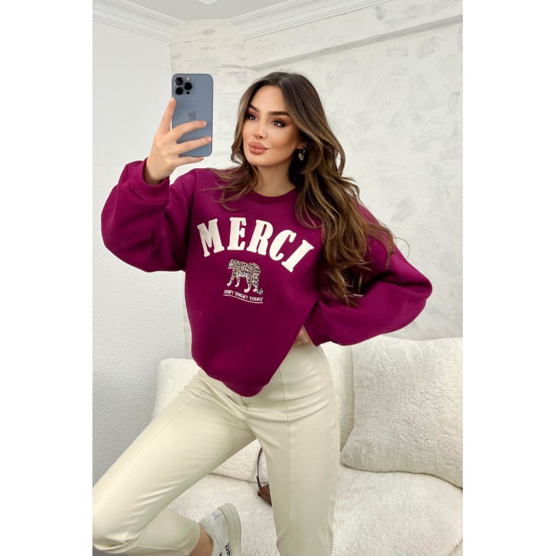 Bluza dama vatuita Merci 1623-24