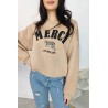 Bluza dama vatuita Merci 1623-24