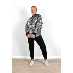 Trening dama marimi mari cu imprimeu 8038