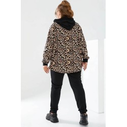 Trening dama marimi mari cu imprimeu 8038