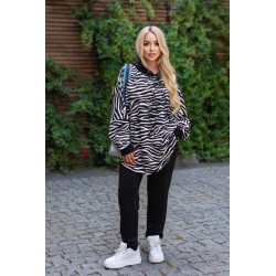 Trening dama marimi mari cu imprimeu 8038