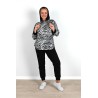 Trening dama marimi mari cu imprimeu 8038