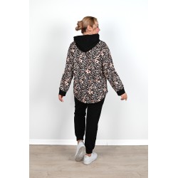 Trening dama marimi mari cu imprimeu 8038