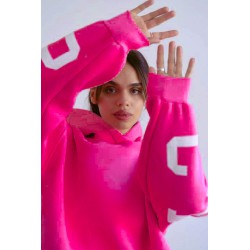 Trening dama bumbac vatuit cu imprimeu Chicago 3941