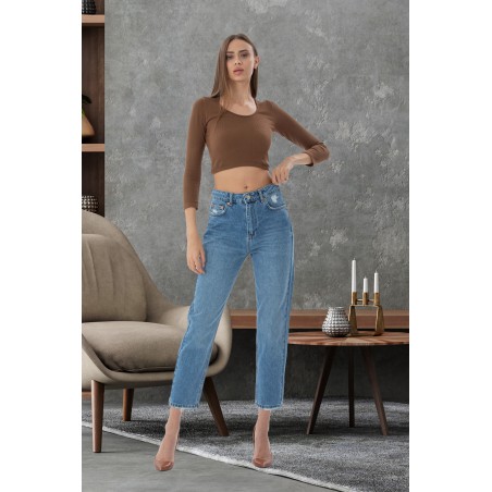 Blugi dama boyfriend 737