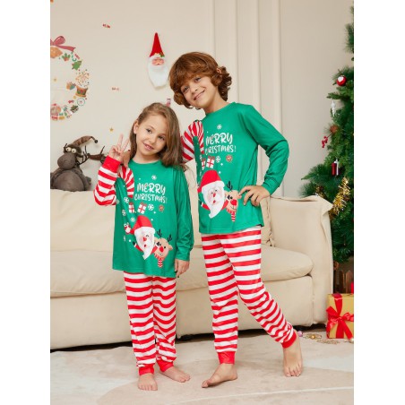 Pijama copil bumbac Merry Christmas