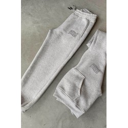 Trening dama bumbac vatuit cu imprimeu Couture 3953