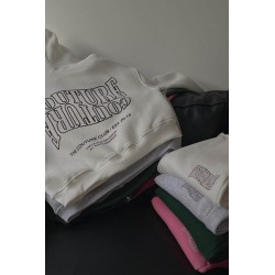 Trening dama bumbac vatuit cu imprimeu Couture 3953