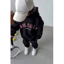 Trening copil bumbac vatuit cu imprimeu Soliday 3957