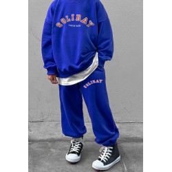 Trening copil bumbac vatuit cu imprimeu Soliday 3957