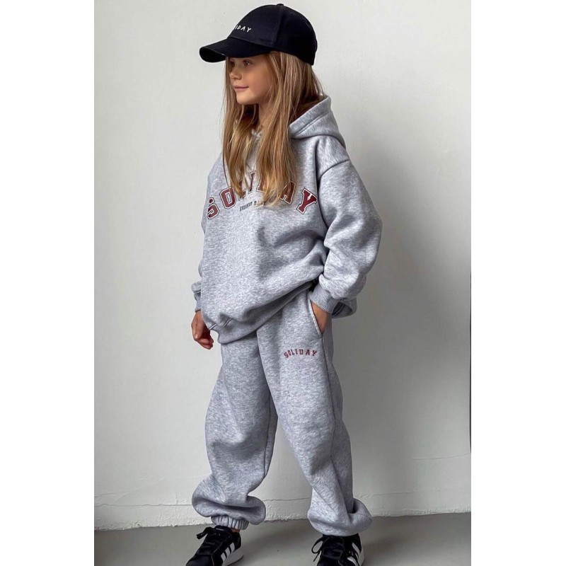 Trening copil bumbac vatuit cu imprimeu Soliday 3957