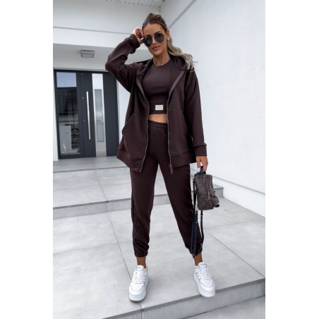Trening dama bumbac vatuit 3 piese 3956 Aszmi-2