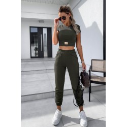 Trening dama bumbac vatuit 3 piese 3956 Aszmi-2