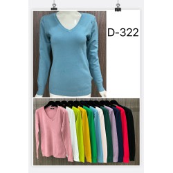 Pulover dama moale cu anchior 322