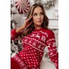 Set dama rochie, ciorapi si caciula din tricot 0121