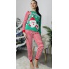Pijama dama bumbac Merry Christmas