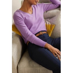 Pulover dama moale cu anchior 322