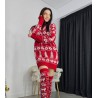 Compleu dama cu imprimeu de Craciun 0124