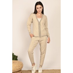 Trening dama tricot cu jacheta 2025